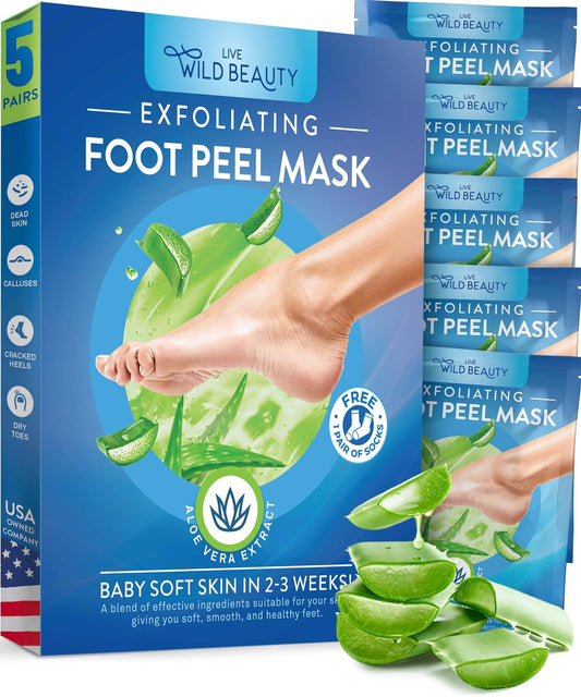 Live Wild Beauty Patch Foot Peel Mask